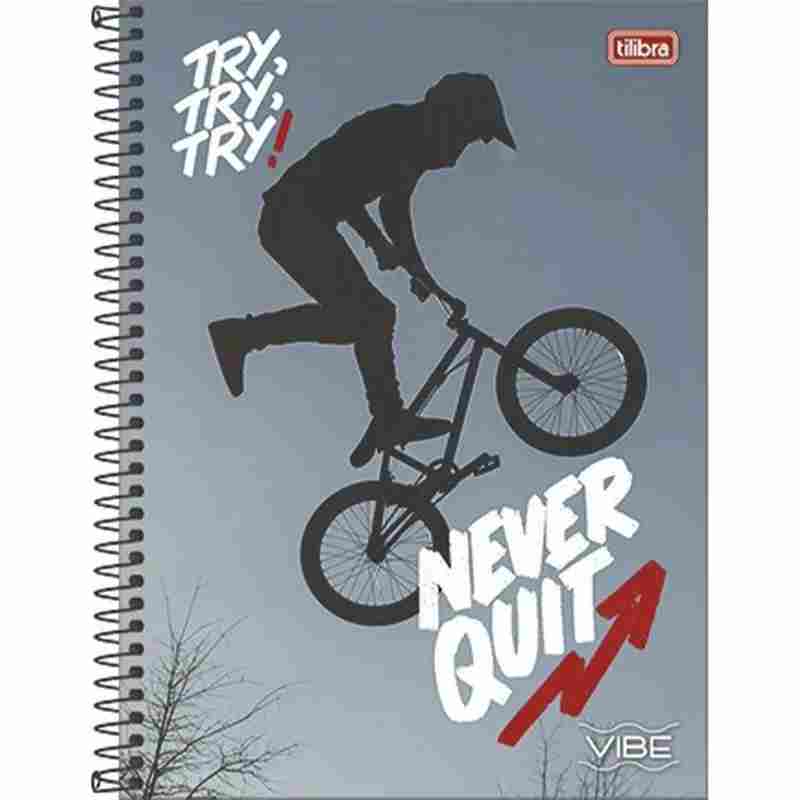 CADERNO 1X1 VIBE MASC. C.D.